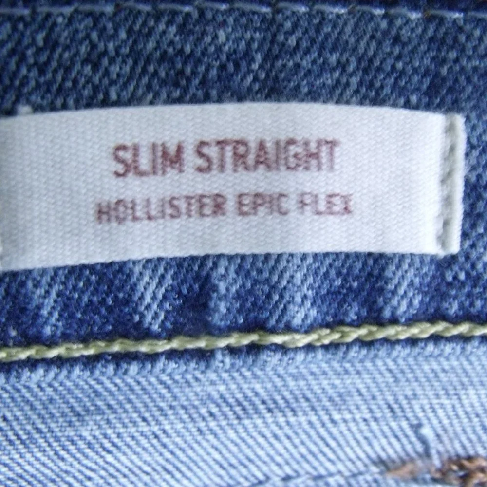 Hollister Slim Straight Epic Flex Jeans 36x34 - Picture 6 of 6